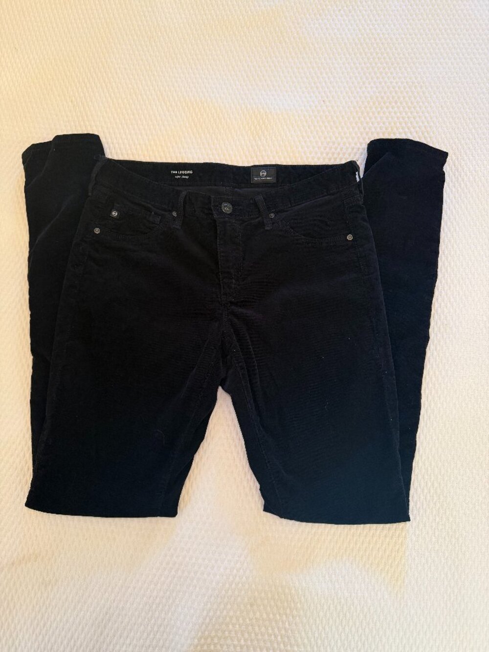 AG Adriano Goldschmied “The Legging” black skinny jeans